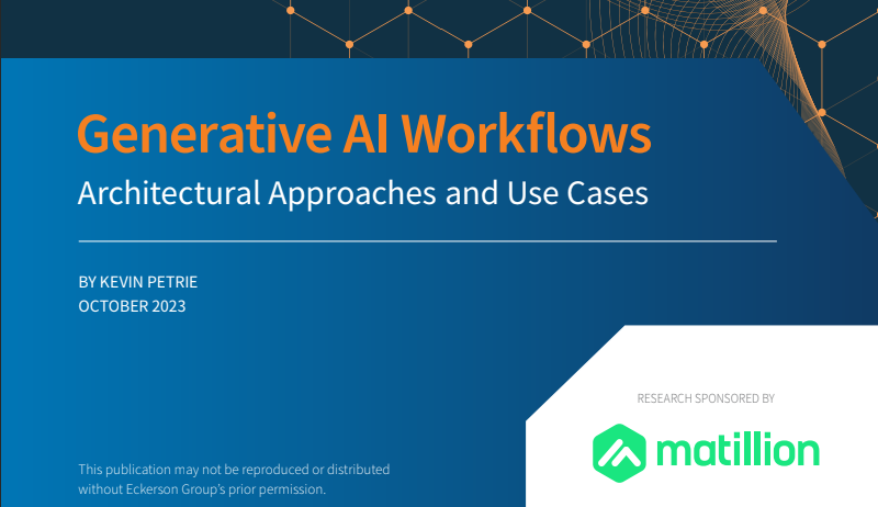 Generative Ai Workflows Architectural Approaches And Use Cases Generative Ai Workflows Architectural Approaches And Use Cases